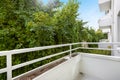 Beautiful shot of an apartment complex exterior during the day Royalty Free Stock Photo