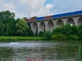 Beautiful shot of Bielefeld Viaduct,Viadukt Royalty Free Stock Photo