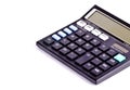 A black colored calculator Royalty Free Stock Photo