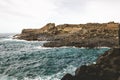 Beautiful shot of the Bombo Headland Quarry in Australia