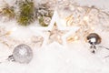 Beautiful shot of Christmas decorations - perfect for background Royalty Free Stock Photo