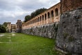 Beautiful shot of the Cittadella Nuova in Pisa, Tuscany, Italy