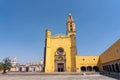 Beautiful shot of the Convent of San Gabriel Arcangel in Cholula, Mexico Royalty Free Stock Photo