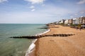 Beautiful shot of Eastbourne beach from the Victorian pier