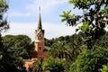 Beautiful shot of the Gaudi House Museum in Park Guell, Barcelona Royalty Free Stock Photo