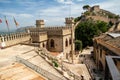 Beautiful shot of a historical monument Castillo de Jativa in Xativa, Spain