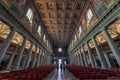 Beautiful shot of the interior of the Basilica of Santa Maria Maggiore in Rome, Italy