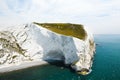 Beautiful shot of the Isle of Wight under the bright light blue sky Royalty Free Stock Photo