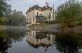 Beautiful shot of the Kasteel Staverden monument in Ermelo, Netherlands