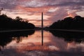 Beautiful shot of Lincoln Memorial Washington USA Royalty Free Stock Photo