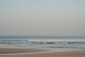 Beautiful shot of the Malgund beach in India