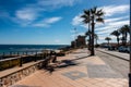 Beautiful shot of Mil Palmeras Costa Blanca beach in Spain