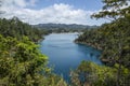 Beautiful shot of the Montebello lake in Chiapas, Mexico