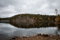 Beautiful shot of a nature reserve in Annaboda, Sweden Royalty Free Stock Photo