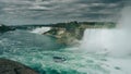 Beautiful shot of the Niagra Falls waterfall in Canada Royalty Free Stock Photo