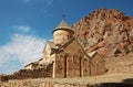 Beautiful shot of Noravank Monastery on a sunny day near Areni, Armenia