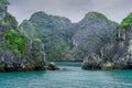 Ha Long Bay, Vietnam glimpse 2 Royalty Free Stock Photo