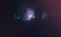 Beautiful shot of the Orion Nebula M42 in the sky Royalty Free Stock Photo