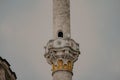 Beautiful shot of Ortakoy Mosque architectural details in Besiktas, Istanbul, Turkey