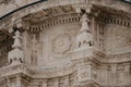 Beautiful shot of Ortakoy Mosque architectural details in Besiktas, Istanbul, Turkey