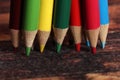 Pencil colours