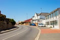 Beautiful shot of Quiet streets in small coastal town of Kalk Bay