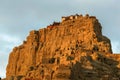 Beautiful shot of the ruins of Guge Dynasty in Zada County