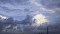 Beautiful shot of a scenic skyscape, cumulative clouds