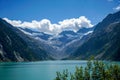 Beautiful shot of the Schlegeis Lake in Tyrol