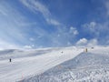 Beautiful shot of ski resor Royalty Free Stock Photo