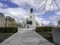 Beautiful shot of the statue of the National War Memorial in Ottawa, Ontario, Canada Royalty Free Stock Photo