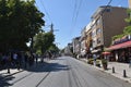 Beautiful shot of the streets of Istanbul during the day in Turkey