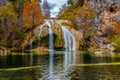 Beautiful shot of Turner Falls Royalty Free Stock Photo