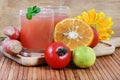 Mixed juice Royalty Free Stock Photo
