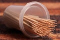 Wooden toothpicks