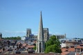 Beautiful shot of York Minster in York, England on a sunny day Royalty Free Stock Photo