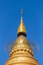 Shwezigon Paya Pagoda, in Bagan Myanmar Royalty Free Stock Photo