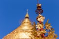 Shwezigon Paya Pagoda, in Bagan Myanmar Royalty Free Stock Photo