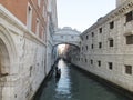 Sigh Bridge. Venice. Royalty Free Stock Photo