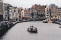 Beautiful sight of the city of freedom - Amsterdam Royalty Free Stock Photo