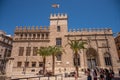 Beautiful Silk Exchange building in Valencia