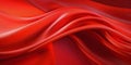 Beautiful silk flowing swirl red vibrant colorful