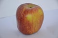 The beautiful single gala apple its fresh and nutritious