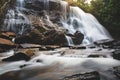 Beautiful Sirimane Falls in Sringeri, Karnataka, India Royalty Free Stock Photo