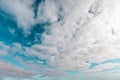 Beautiful skies with clouds.