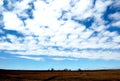 Beautiful Skies Over the Horizon Royalty Free Stock Photo