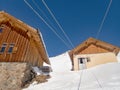 Beautiful skitouring spring season in otztal alps