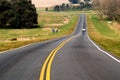 Beautiful sky cloud and asphalt road landscape Royalty Free Stock Photo