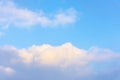 Beautiful sky with cloud before sunset, Blue sky background Royalty Free Stock Photo