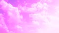 Beautiful sky and clouds in pink soft color. Royalty Free Stock Photo